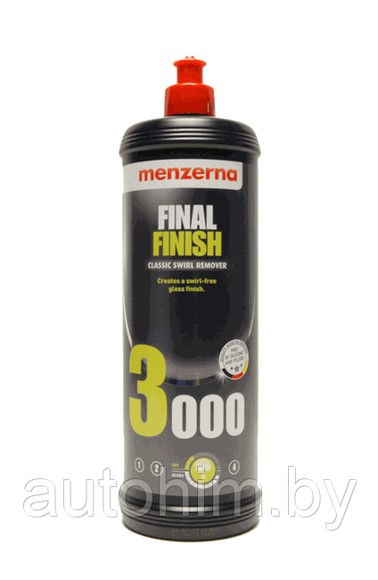 Menzerna FF 3000 (Final Finish) 1л - финишная антиголограмная полировальная паста