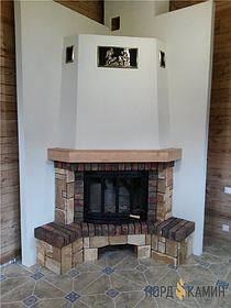 Jotul I18 гармония в стиле рустик 5