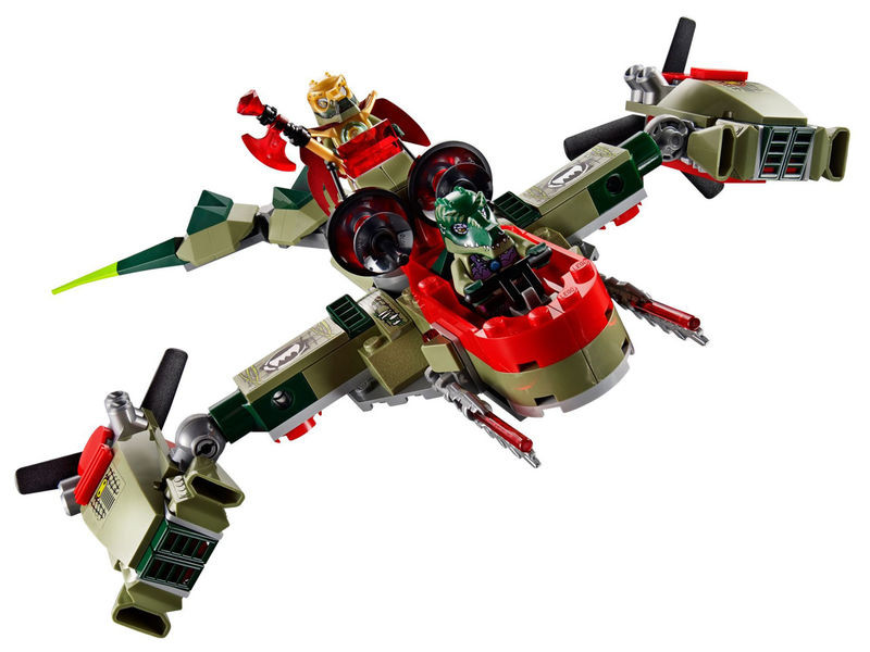 Конструктор Bela Chima (аналог Lego) "Флагманский корабль Краггера", 620 деталей - фото 5 - id-p49046735