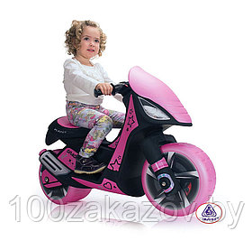 Детский электромобиль мотоцикл INJUSA 6V Dragon. Аккумуляторный скутер 
