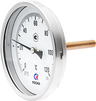 Термометр биметаллический осевой БТ-51.211
