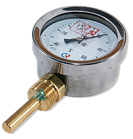 Термометр биметаллический радиальный БТ-32.211
