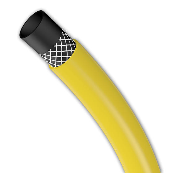 Поливочный шланг РОДНИЧОК желтый Ø1" (25мм) 50 метров - фото 2 - id-p49103887