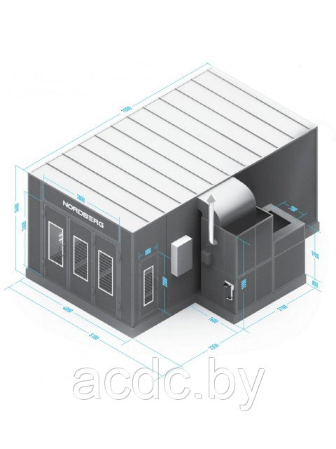 Покрасочная камера Nordberg  Economic