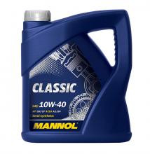 Масло моторное MANNOL Classic 10W-40 полусинтетика 5л. 2788