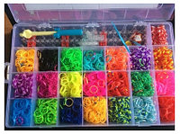 Набор для плетения браслетов Loom Bands Лум бэндс (6500 штук)