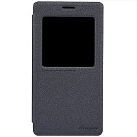 Полиуретановый чехол Nillkin Sparkle Leather Case Black для Xiaomi HongMi NOTE
