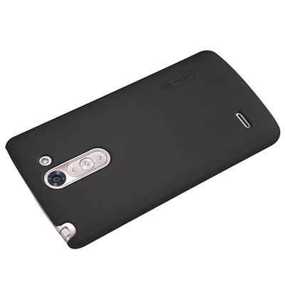 Пластиковый чехол Nillkin Super Frosted Shield Black для LG G3 Stylus D690 - фото 4 - id-p48812447