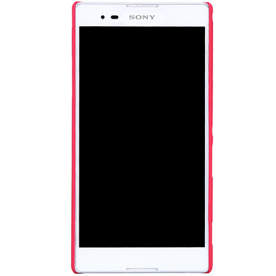 Пластиковый чехол Nillkin Super Frosted Shield Red для Sony Xperia T2 Ultra Dual - фото 2 - id-p48812886