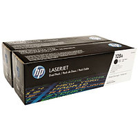 Картридж 128A/ CE320AD (для HP Color LaserJet Pro CM1410/ CM1415/ CP1520/ CP1525) чёрный, двойная упаковка