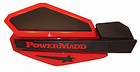 Ветровые щитки для квадроцикла "PowerMadd" Серия STAR, красный/черный