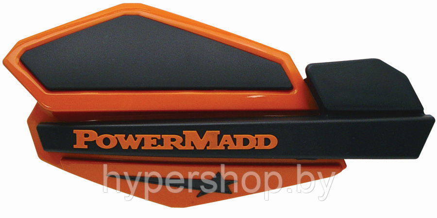 Ветровые щитки для квадроцикла "PowerMadd" Серия STAR, оранжевый/черный