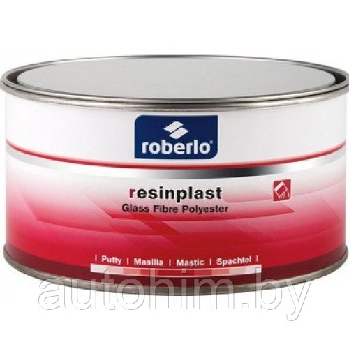 ШПАТЛЕВКА СО СТЕКЛОВОЛОКНОМ RESINPLAST 0.75 КГ