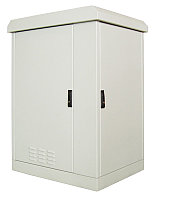 Шкаф 21U (800х800), боковая дверь металл