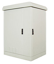 Шкаф 12U (1000х600), боковая дверь металл
