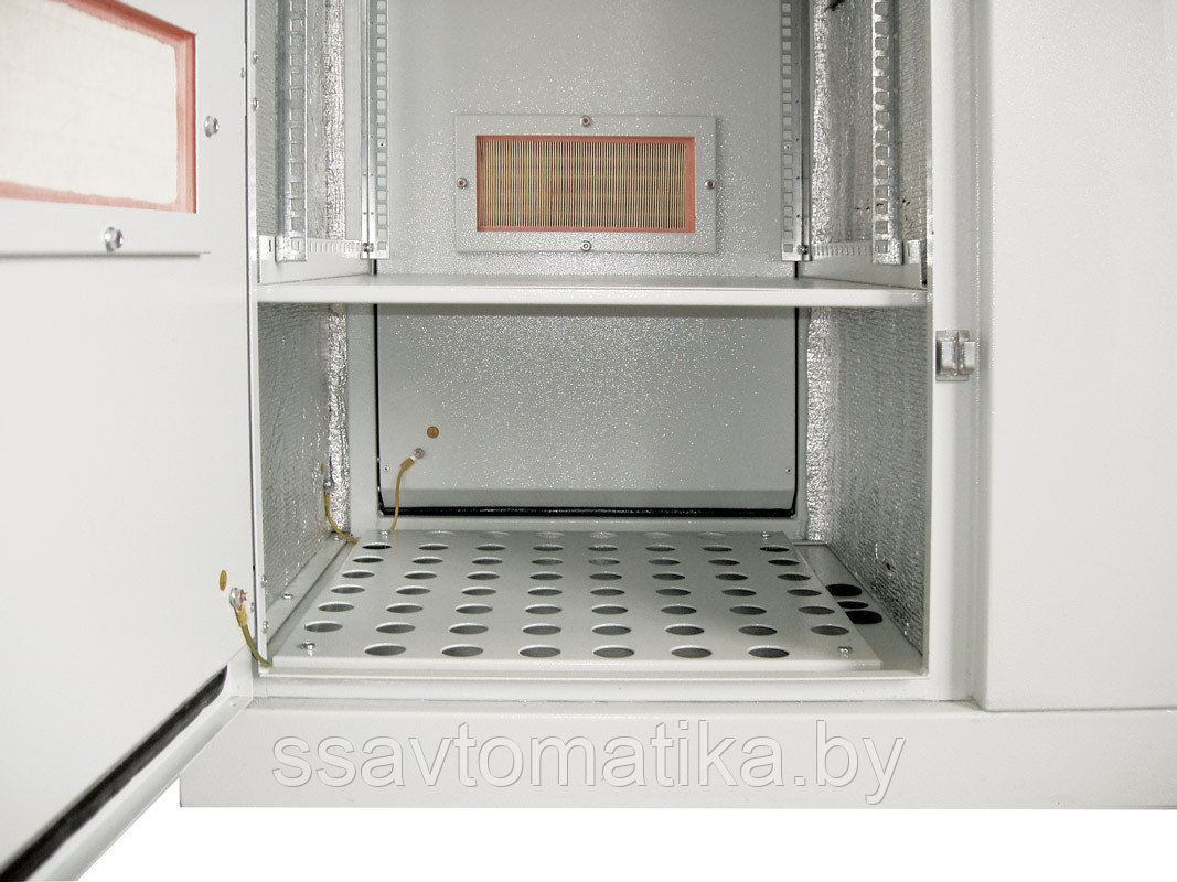 Шкаф 6U (1000х600), боковая дверь металл - фото 4 - id-p49417204