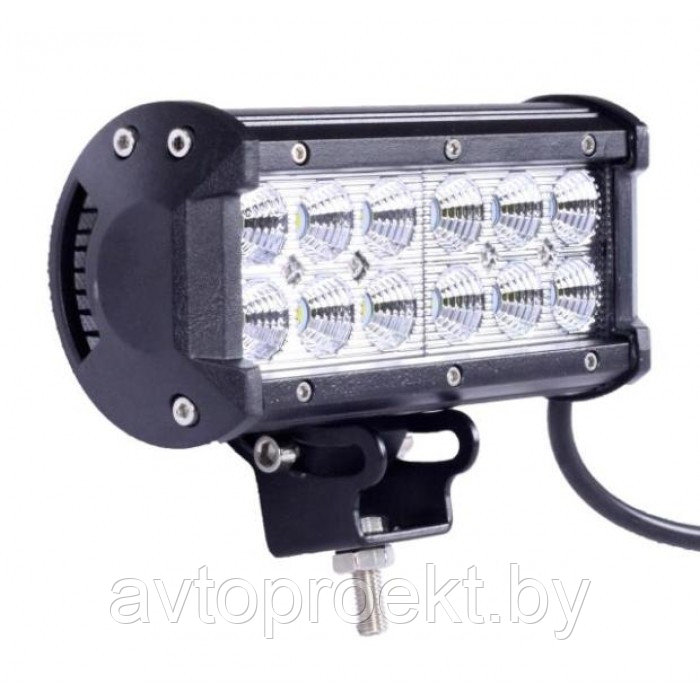 Двухрядная LED фара 36W (01936)