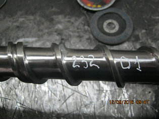 Ремонт шнековой пары экструдера BELLATORM EXTRUSIONTECHNIK GMBH 5
