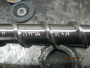 Ремонт шнековой пары экструдера BELLATORM EXTRUSIONTECHNIK GMBH 6