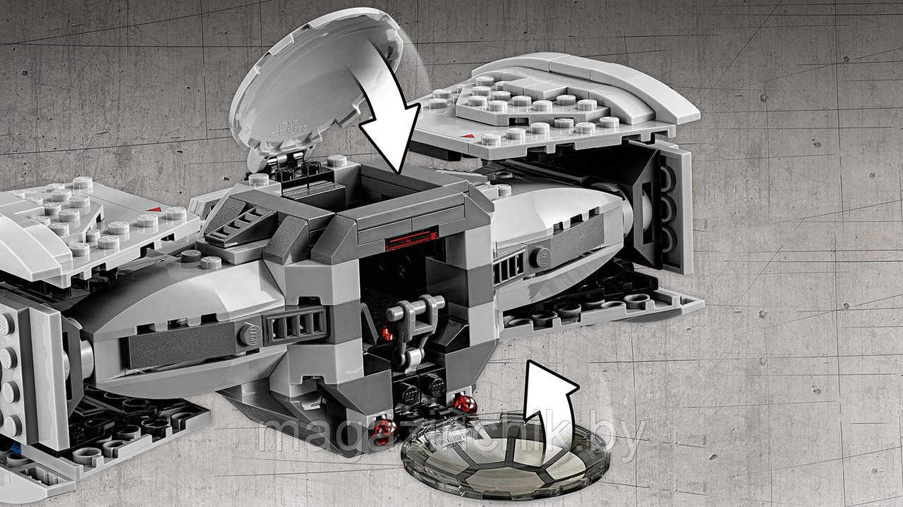 Конструктор Звездные войны 10373 Улучшенный прототип TIE истребителя, 354 дет., аналог Lego Star Wars 75082 - фото 6 - id-p49453987