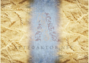 Декупажная карта "Полюшко мини"