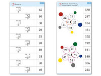 Комплект карточек (10) "Обучающий калейдоскоп. Простые примеры"