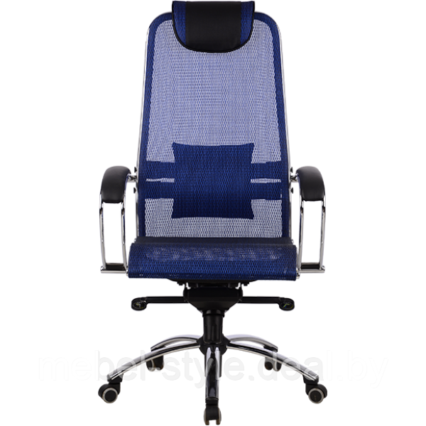 Эргономичное белое кресло МЕТТА САМУРАЙ S 1, SAMURAI S 1 CH Белый Лебедь - фото 8 - id-p54389801