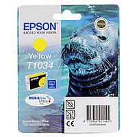 Картридж T1034/ C13T10344A10 (для Epson Stylus TX550/ Office T30/ T40/ TX510/ TX600/ T1100) жёлтый