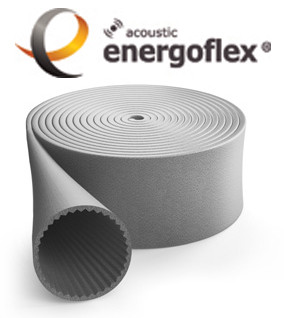 Шумопоглощающая изоляция Energoflex Acoustic вн. D 110 мм., длина 5 м. - фото 1 - id-p49524711