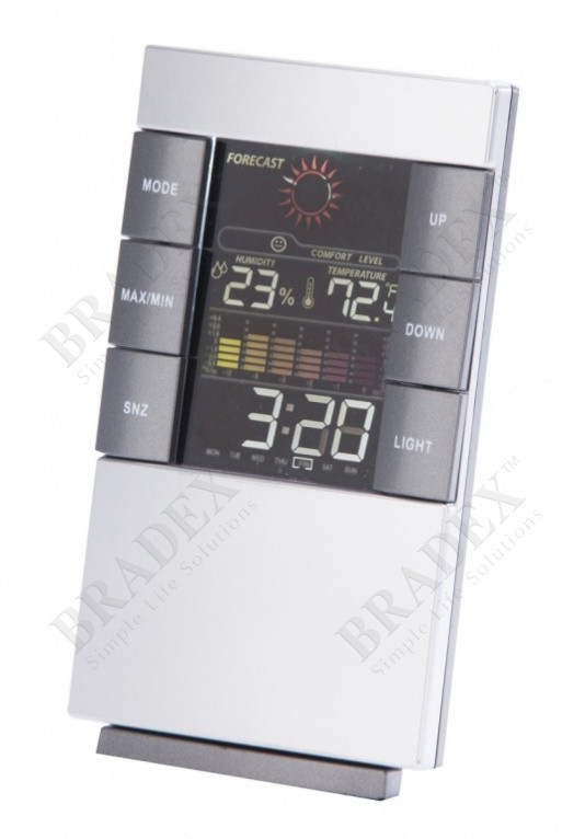 Термометр Метеостанция Синоптик (измерение влажности, календарь,часы,будильник)