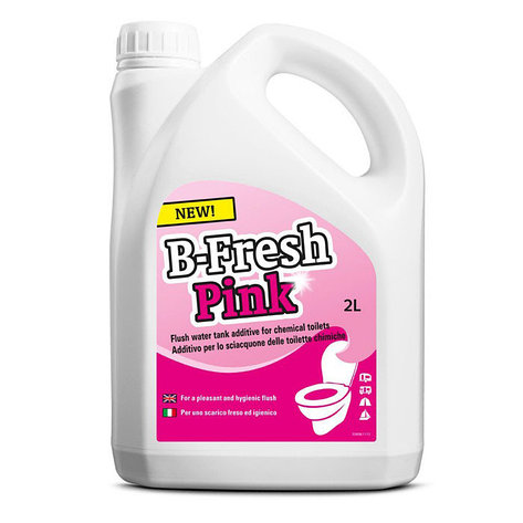 Жидкость для биотуалета для верхнего бака Thetford B-Fresh Pink, голландия, 2,0л       , фото 2