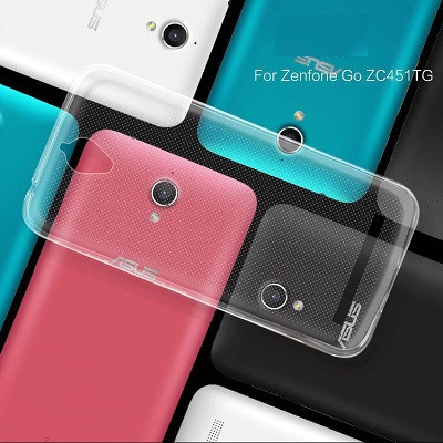 Силиконовый бампер Becolor TPU Case 0.5mm Transparent для Asus Zenfone Go ZC451TG - фото 4 - id-p49541300