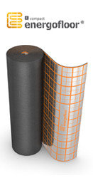 Рулон теплоизоляционный для теплого пола Energofloor Compact (толщина 3 - 5 мм)