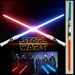 Двойной световой меч космического воина Star Wars Space Warriors, 140 см