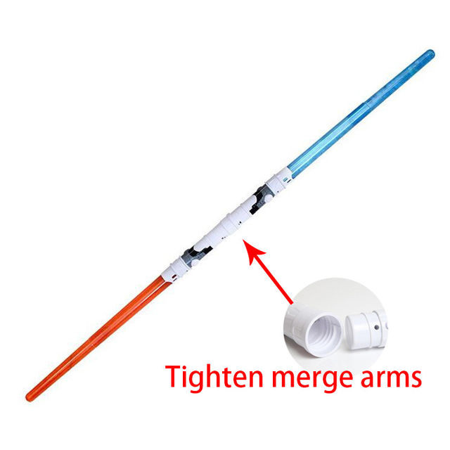 Двойной световой меч космического воина Star Wars Space Warriors, 140 см - фото 3 - id-p49636475