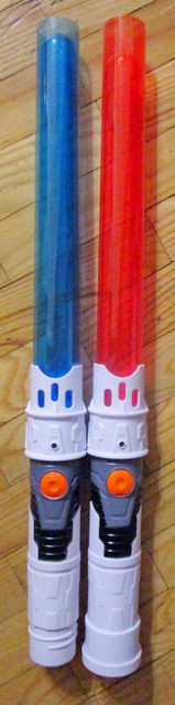 Двойной световой меч космического воина Star Wars Space Warriors, 140 см - фото 4 - id-p49636475