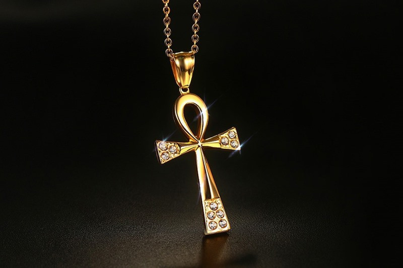 Египетский крест Анкх Strazze Gold (амулет) - фото 1 - id-p49659535
