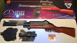 Детский пневматический автомат  AirSoft Gun 1538A, 51 см