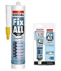 Клей-герметик Soudal Fix ALL Cristal 280ml 