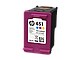 Картридж 651/ C2P11AE (для HP DeskJet 5575/ 5645/ OfficeJet 202/ 252) цветной, фото 2