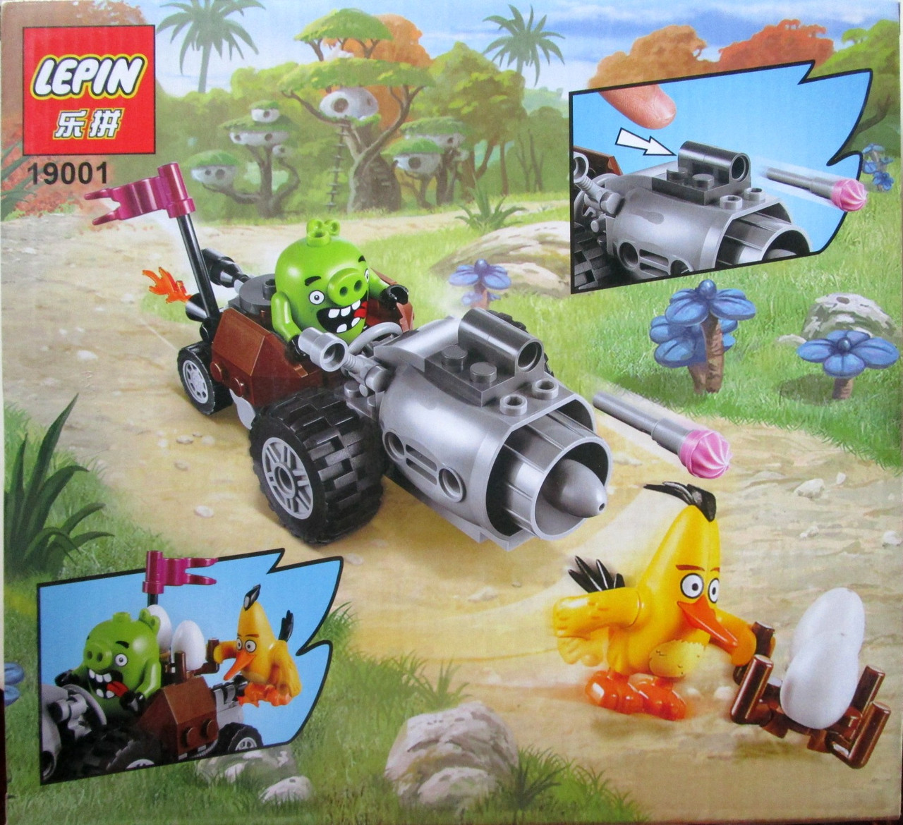 Конструктор Angry Birds "Побег на автомобиле свинок" арт.10505 - фото 3 - id-p49740581