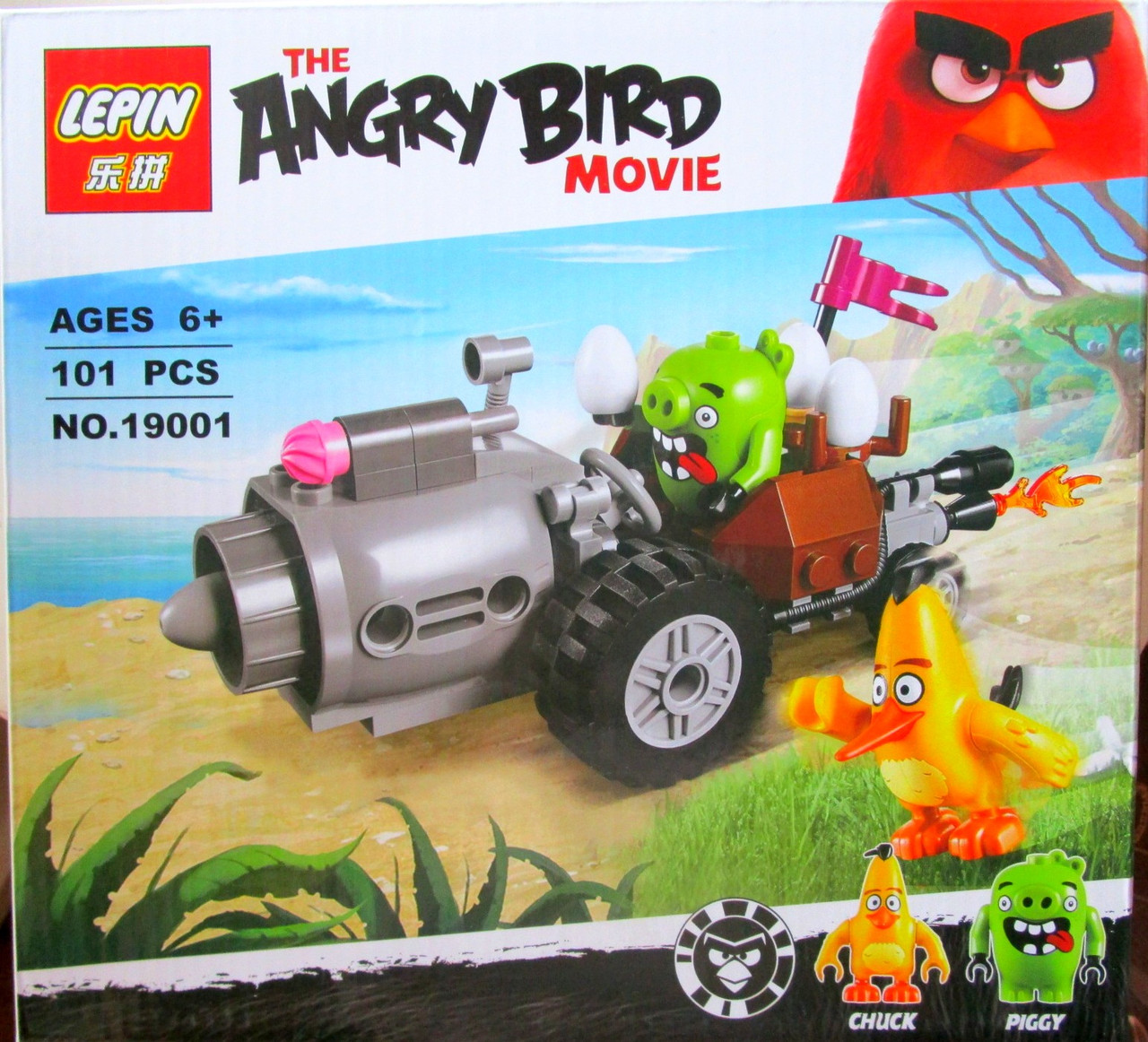 Конструктор Angry Birds "Побег на автомобиле свинок" арт.10505 - фото 2 - id-p49740581