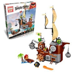 Конструктор Angry Birds 19005 (аналог LEGO) Пиратский корабль свинок - фото 3 - id-p49827090