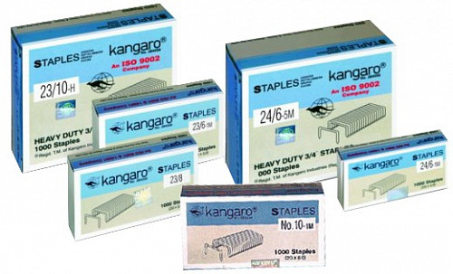 Скобы для степлера №10 Kangaro - фото 2 - id-p3559124