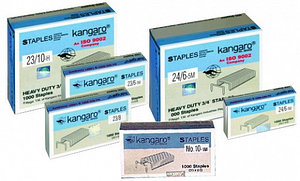 Скобы для степлера №24 Kangaro