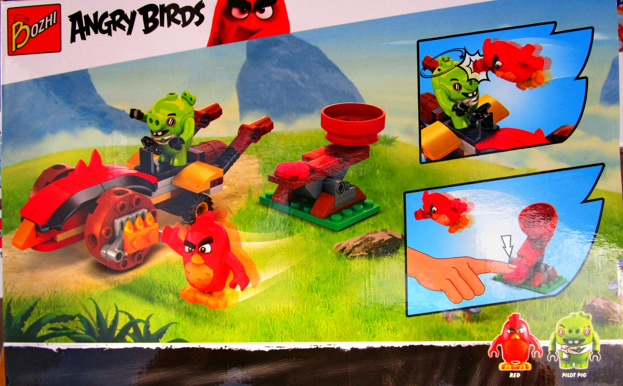 Конструктор Angry Birds "Аэроплан" Bozhi 108-2 - фото 2 - id-p49841299
