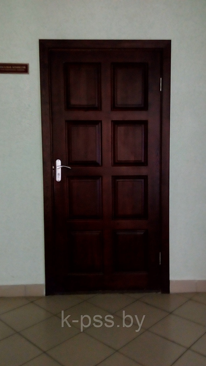 Двери входные деревянные Шоколадка 2 - фото 2 - id-p2150402