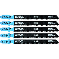 Полотна YATO для электролобзика (металл) 24-10TPI 5 предметов
