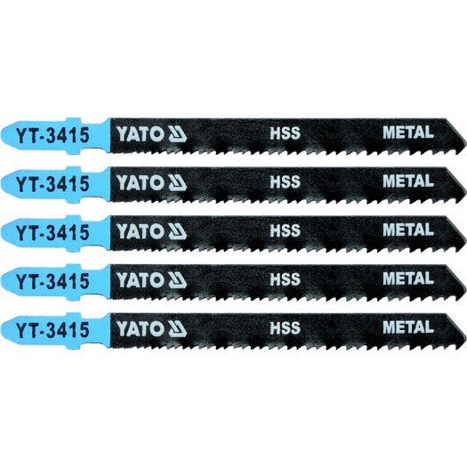 Полотна YATO для электролобзика (металл) 24-10TPI 5 предметов - фото 1 - id-p50135575