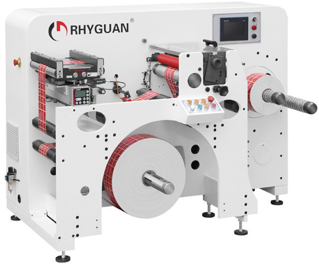 Rhyguan WON-520 - высокоскоростная сервоприводная бобинорезальная машина 